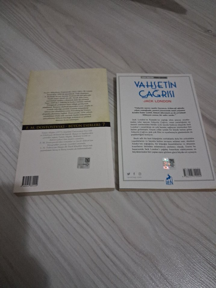 Öteki & Vahşetin Çağrısı Romanları - Görsel 2