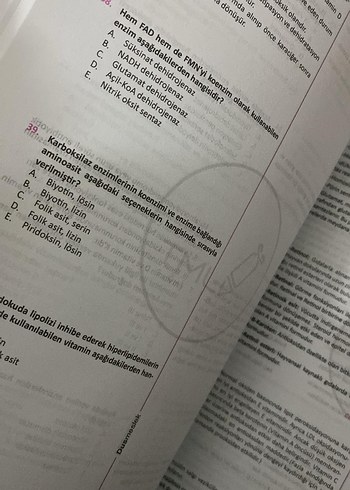 DUS Biyokimya Soru Bankası Tamamı Çözümlü - Görsel 3