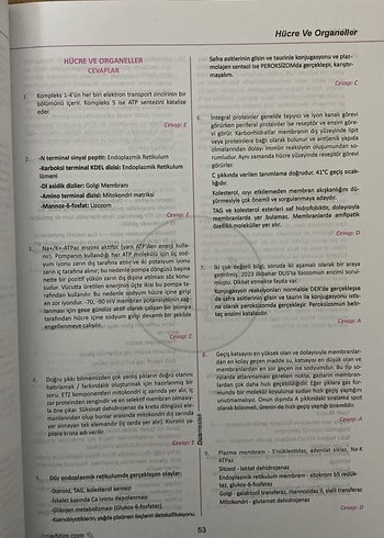 DUS Biyokimya Soru Bankası Tamamı Çözümlü - Görsel 2