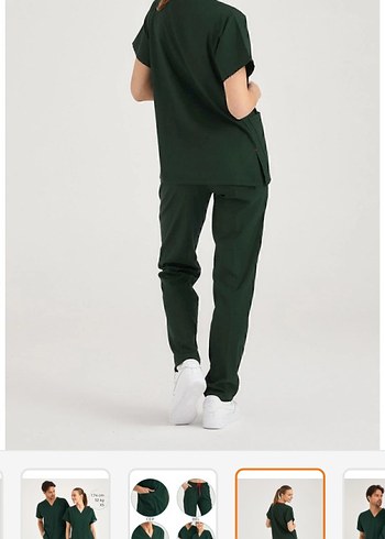 doktor diş hekimi hemşire üniforması - Görsel 3