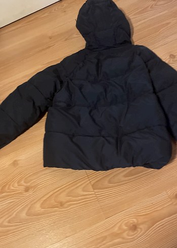 Koyu Lacivert Fermuarlı Mont - Görsel 3