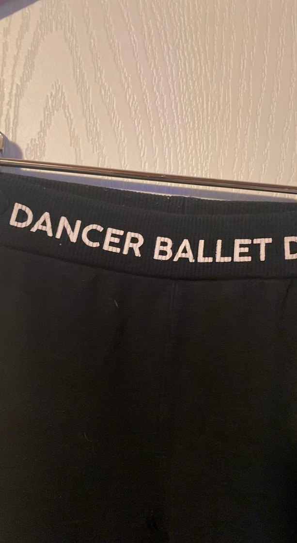 Baskılı Siyah çocuk  Tayt - Görsel 3