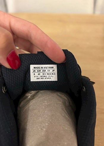 42 Beden Salomon Lacivert Erkek Spor Outdoor Ayakkabı