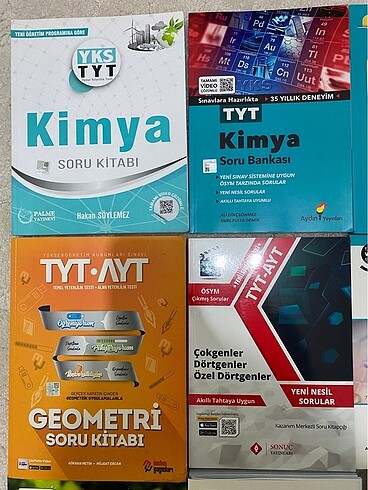 tyt ayt test kitaplari denemeler