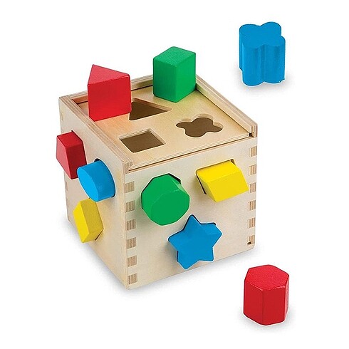 Melissa & Doug Ahşap Şekil Bulmaca