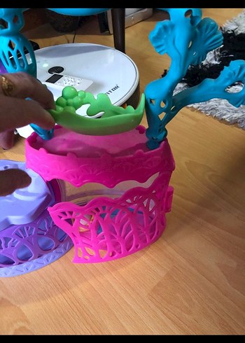 pony renkli Çok Bölmeli Oyuncak Seti - Görsel 2