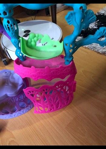 pony renkli Çok Bölmeli Oyuncak Seti - Görsel 3