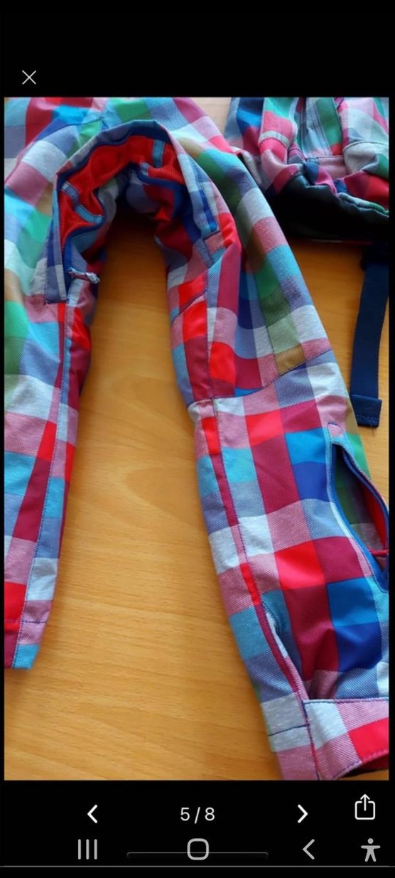 bere hediyeli roxy kapüşonlu kar Montu - Görsel 4