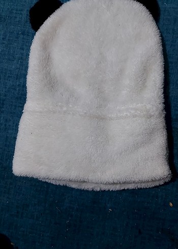 çocuk polar kar  şapkası-eldiven hediyeli.. - Görsel 4