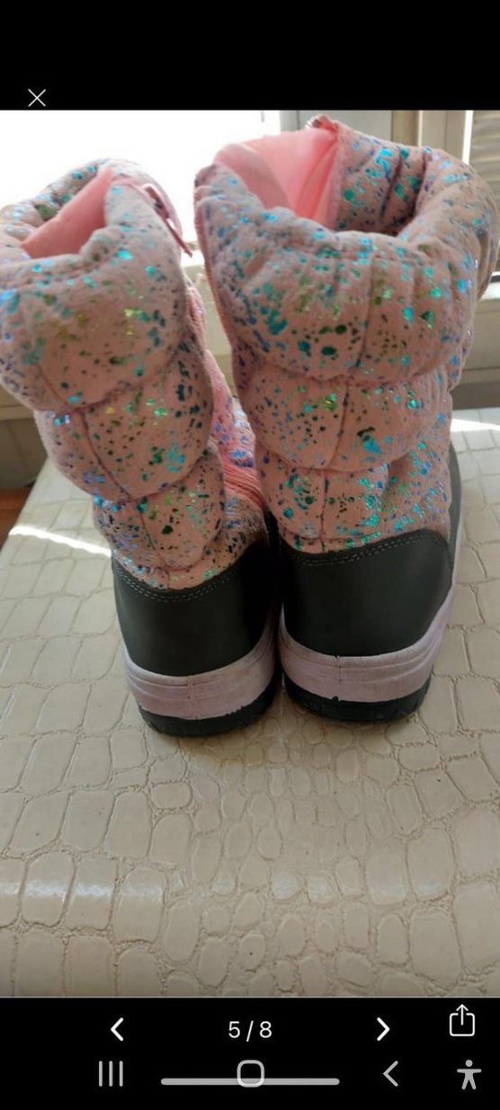 Kız Çocuk kaymaz kar botu - Görsel 5