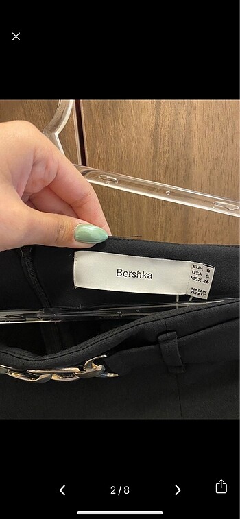 s Beden Bershka şort etek
