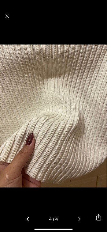 Bershka kazak - Görsel 4