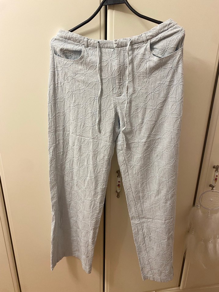 Stradivarius keten pantolon - Görsel 3