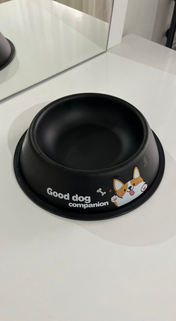 Good Dog Companion Siyah çelik Köpek Mama Kabı - Görsel 2