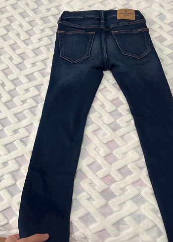 13-14 Yaş Beden lacivert Renk Çocuk kot pantalon skinny