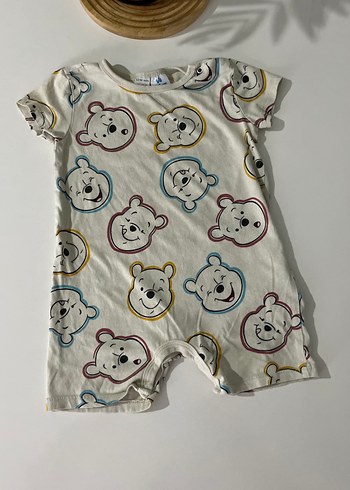 Bebek Erkek Kısa Kollu Desenli Tulum - Görsel 2