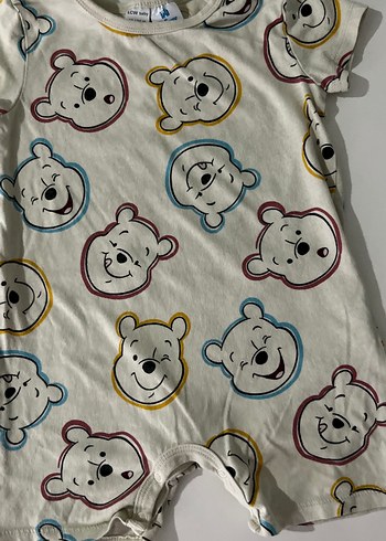 Bebek Erkek Kısa Kollu Desenli Tulum - Görsel 3