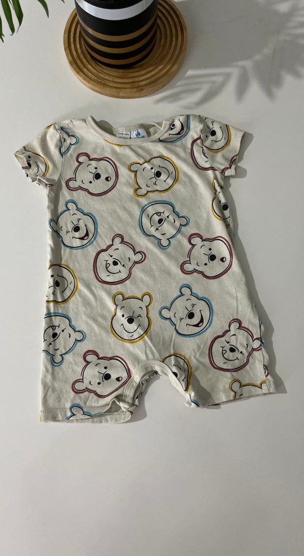 Bebek Erkek Kısa Kollu Desenli Tulum - Görsel 2