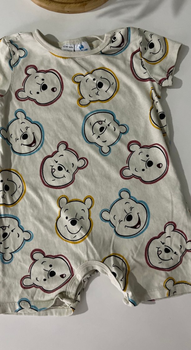 Bebek Erkek Kısa Kollu Desenli Tulum - Görsel 3