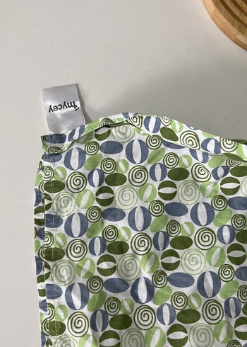 Yeşil Baskılı emzirme önlüğü - Görsel 3