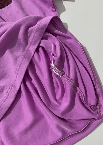 Mor Kısa Kollu Kız Tişörtü - Görsel 8