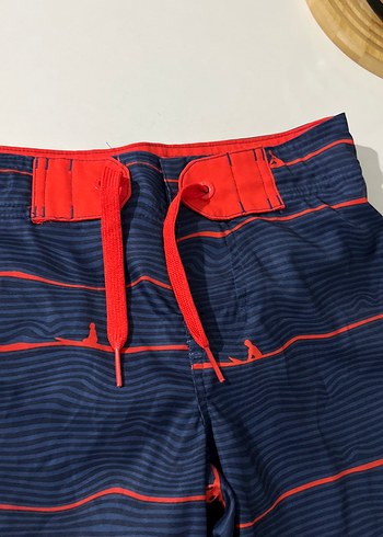 Renkli Mavi Erkek çocuk  Plaj Şortu - Görsel 6