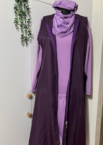Mor  yelekli Uzun mayo haşema - Görsel 7