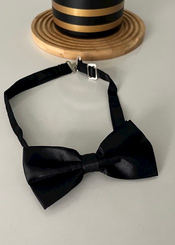 Klasik Siyah Erkek Papyon - Görsel 3