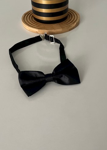 Klasik Siyah Erkek Papyon - Görsel 2