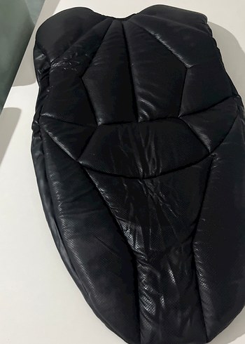Siyah Deri Motosiklet koltuk kılıfı - Görsel 2