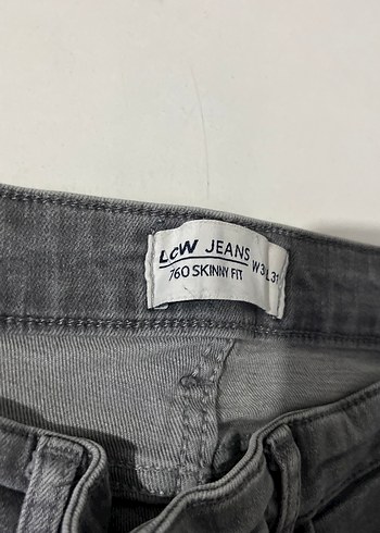 Gri Regular Fit Denim Erkek Jean Pantolon - Görsel 6