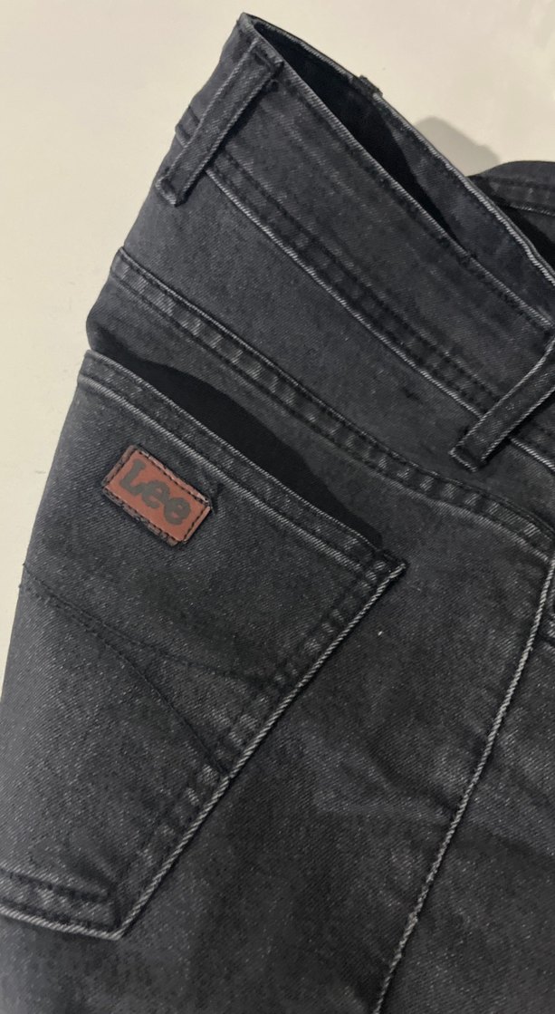 Siyah Midi Boy Denim Pantolon - Görsel 5