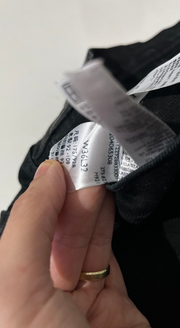 Erkek Siyah Regular Fit Denim Jean - Görsel 4