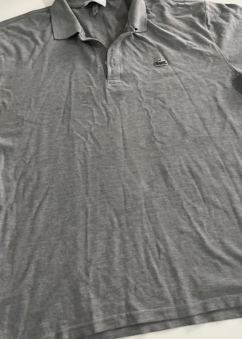 Gri Keten Erkek Polo Tişört - Görsel 5
