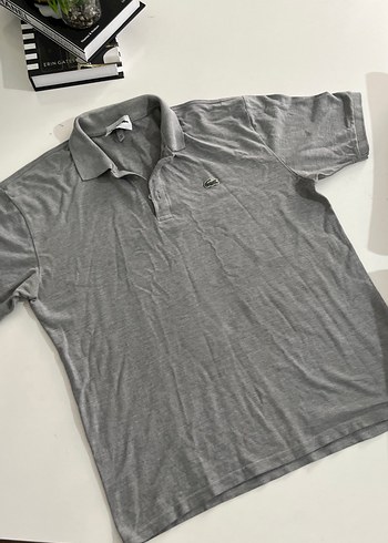 Gri Keten Erkek Polo Tişört - Görsel 2