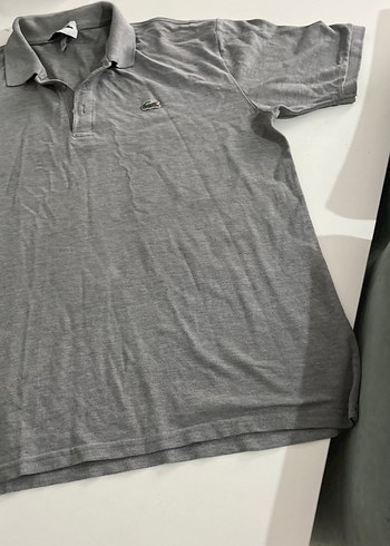 Gri Keten Erkek Polo Tişört - Görsel 4