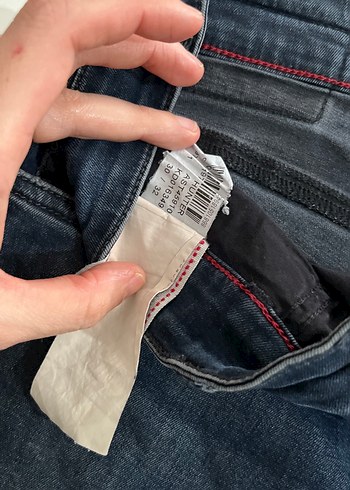 Erkek Mavi Denim Normal Boy Rahat Kesim Jean - Görsel 6