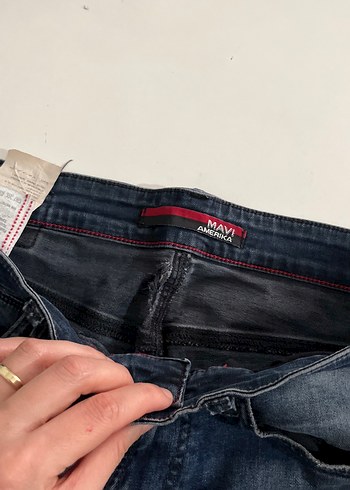 Erkek Mavi Denim Normal Boy Rahat Kesim Jean - Görsel 4