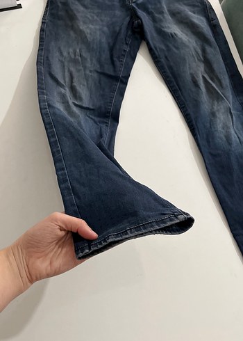 Erkek Mavi Denim Normal Boy Rahat Kesim Jean - Görsel 2