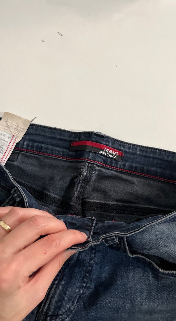 Erkek Mavi Denim Normal Boy Rahat Kesim Jean - Görsel 4
