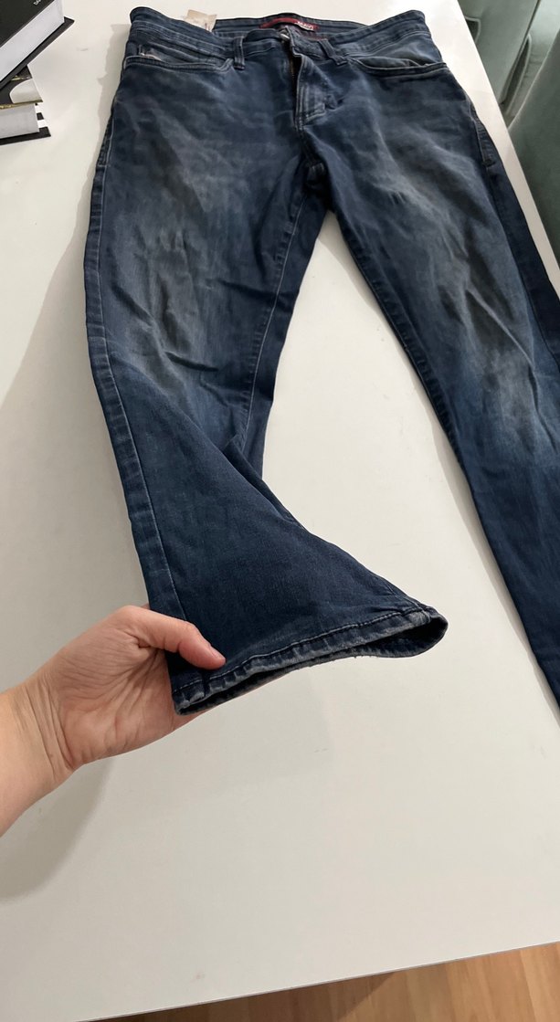 Erkek Mavi Denim Normal Boy Rahat Kesim Jean - Görsel 2