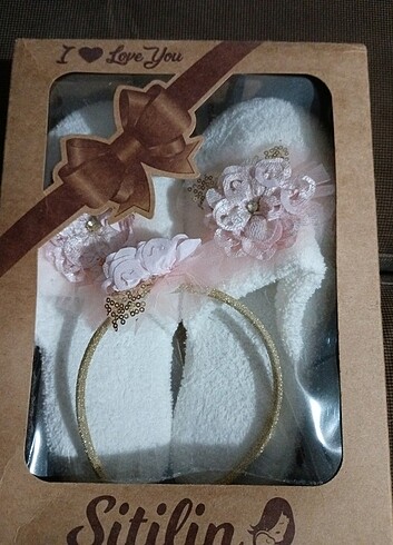 Sıfır lohusa terlik seti - Görsel 4