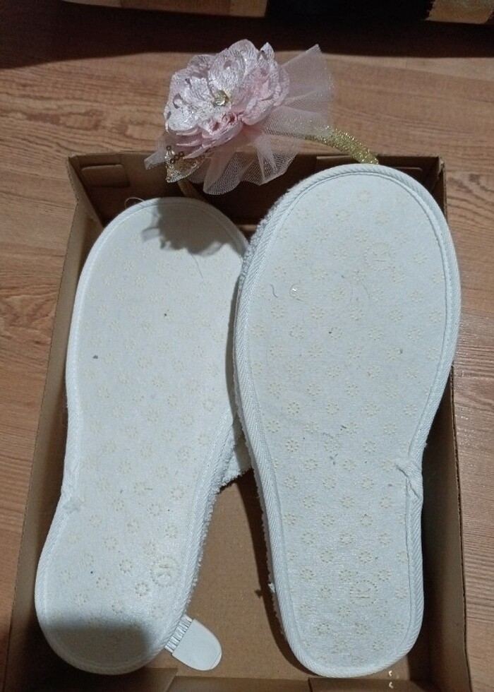 Sıfır lohusa terlik seti  - Görsel 3