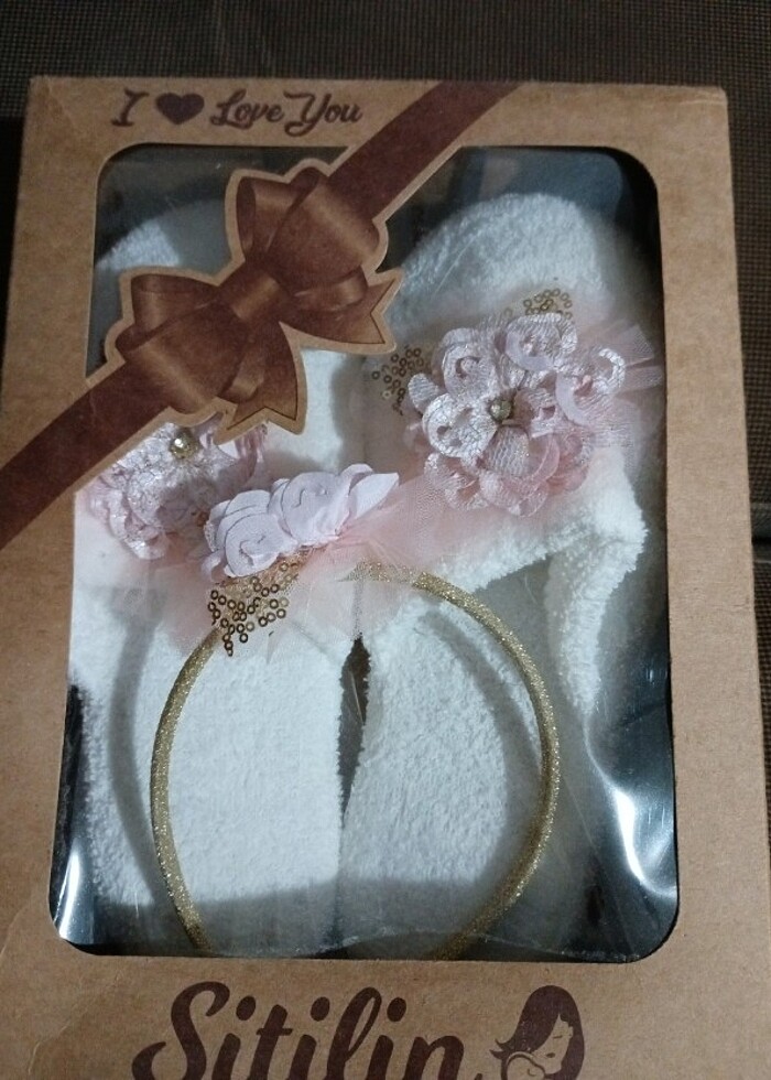 Sıfır lohusa terlik seti  - Görsel 4