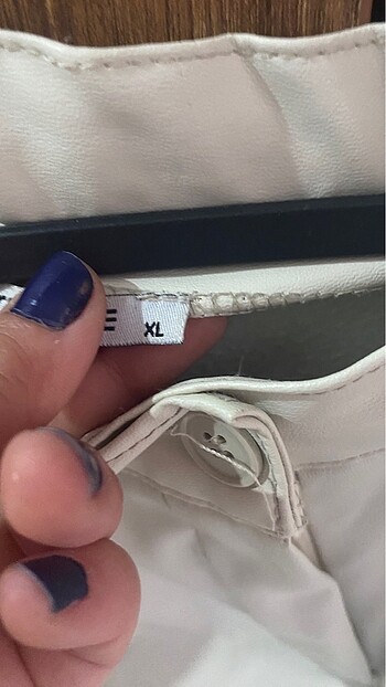 xl Beden Deri şort