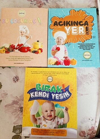 Bebek ek gıda kitap seti
