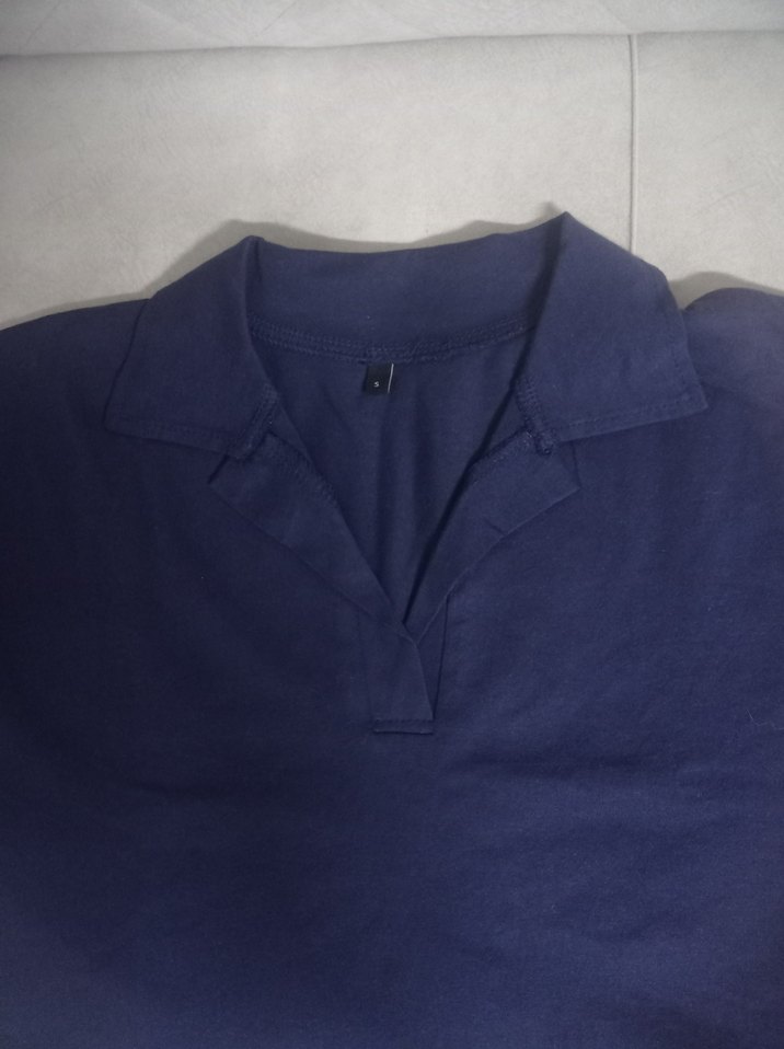 Lacivert  Tişört - Görsel 2