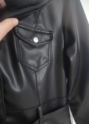 Bigdart Tesettür Deri Kaban - Görsel 7