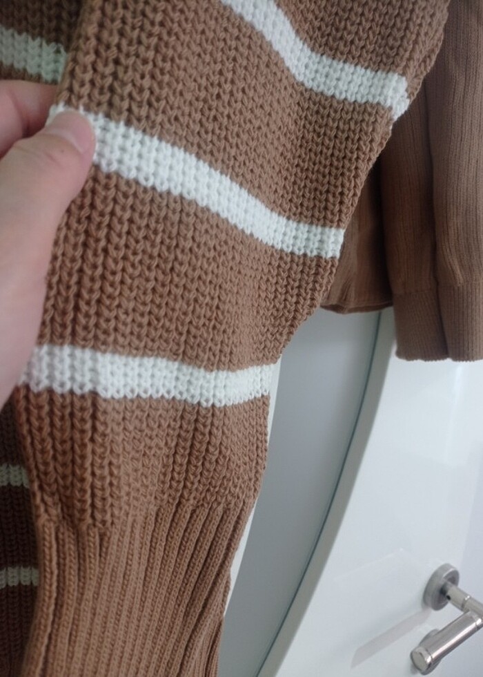 Trendyol Triko tesettür takım M beden - Görsel 4