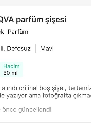 Bvlgari Bvlgari AQVA Erkek Parfüm şişesi